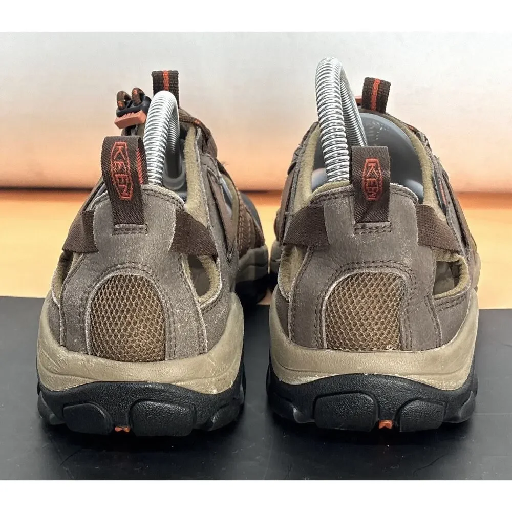 KEEN Unisex-Newport Closed Toe Water Sandals Closed Back Brown Sz 9 EU 42